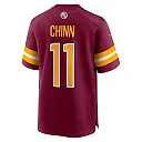 Zennovawear Men's Washington Commanders Jeremy Chinn Burgundy Game Jersey