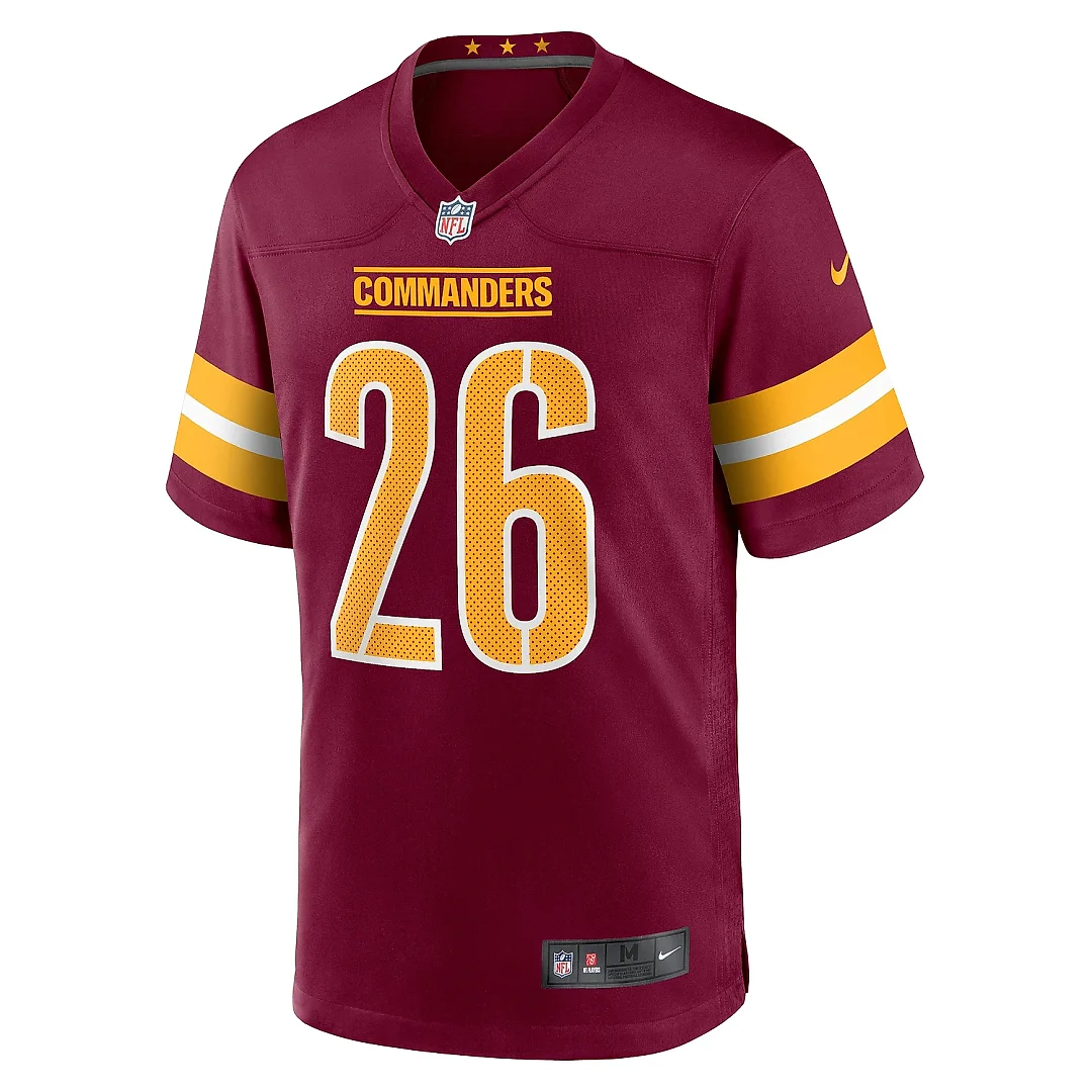 Zennovawear Men's Washington Commanders Jeremy McNichols Burgundy Game Jersey