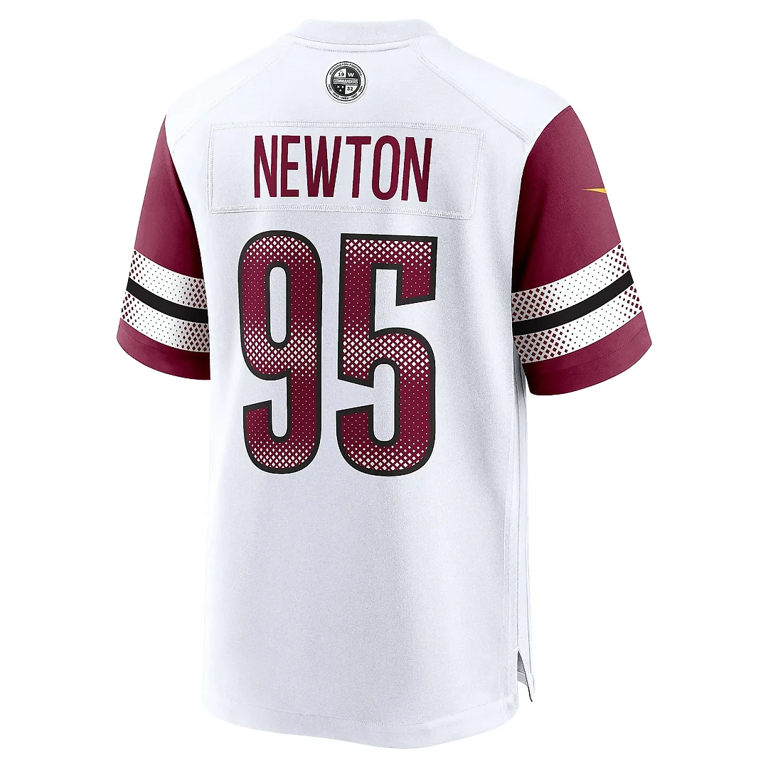 Zennovawear Men's Washington Commanders Jer'Zhan Newton White Game Jersey