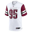 Zennovawear Men's Washington Commanders Jer'Zhan Newton White Game Jersey