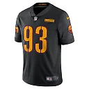 Zennovawear Men's Washington Commanders Jonathan Allen Black Alternate Vapor Limited Jersey