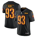 Zennovawear Men's Washington Commanders Jonathan Allen Black Alternate Vapor Untouchable Limited Jersey