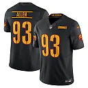 Zennovawear Men's Washington Commanders Jonathan Allen Black Alternate Vapor F.U.S.E. Limited Jersey