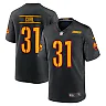 Zennovawear Men's Washington Commanders Kamren Curl Black Alternate Game Player Jersey