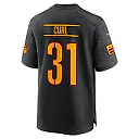 Zennovawear Men's Washington Commanders Kamren Curl Black Alternate Game Player Jersey