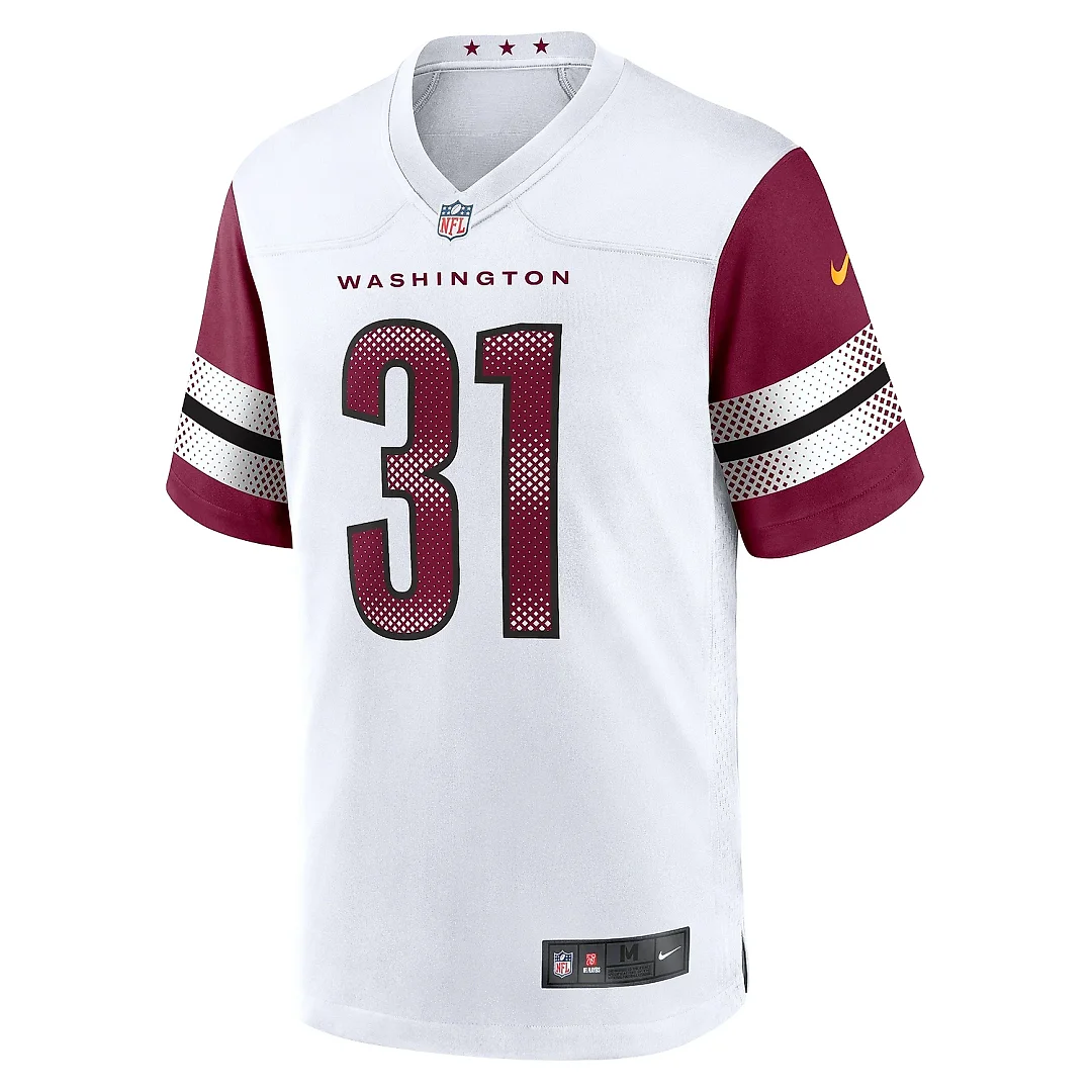 Zennovawear Men's Washington Commanders Kamren Curl White Game Jersey