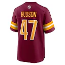 Zennovawear Men's Washington Commanders Khaleke Hudson Burgundy Game Jersey