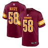 Zennovawear Men's Washington Commanders Magee Burgundy Game Jersey