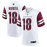 Zennovawear Men's Washington Commanders Marcus Mariota White Game Jersey