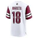 Zennovawear Men's Washington Commanders Marcus Mariota White Game Jersey