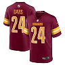 Zennovawear Men's Washington Commanders Michael Davis Burgundy Game Jersey