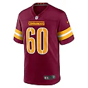 Zennovawear Men's Washington Commanders Michael Deiter Burgundy Game Jersey