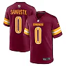 Zennovawear Men's Washington Commanders Mike Sainristil Burgundy Game Jersey