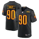 Zennovawear Men's Washington Commanders Montez Sweat Black Alternate Game Player Jersey