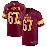 Zennovawear Men's Washington Commanders Nick Allegretti Burgundy Game Jersey
