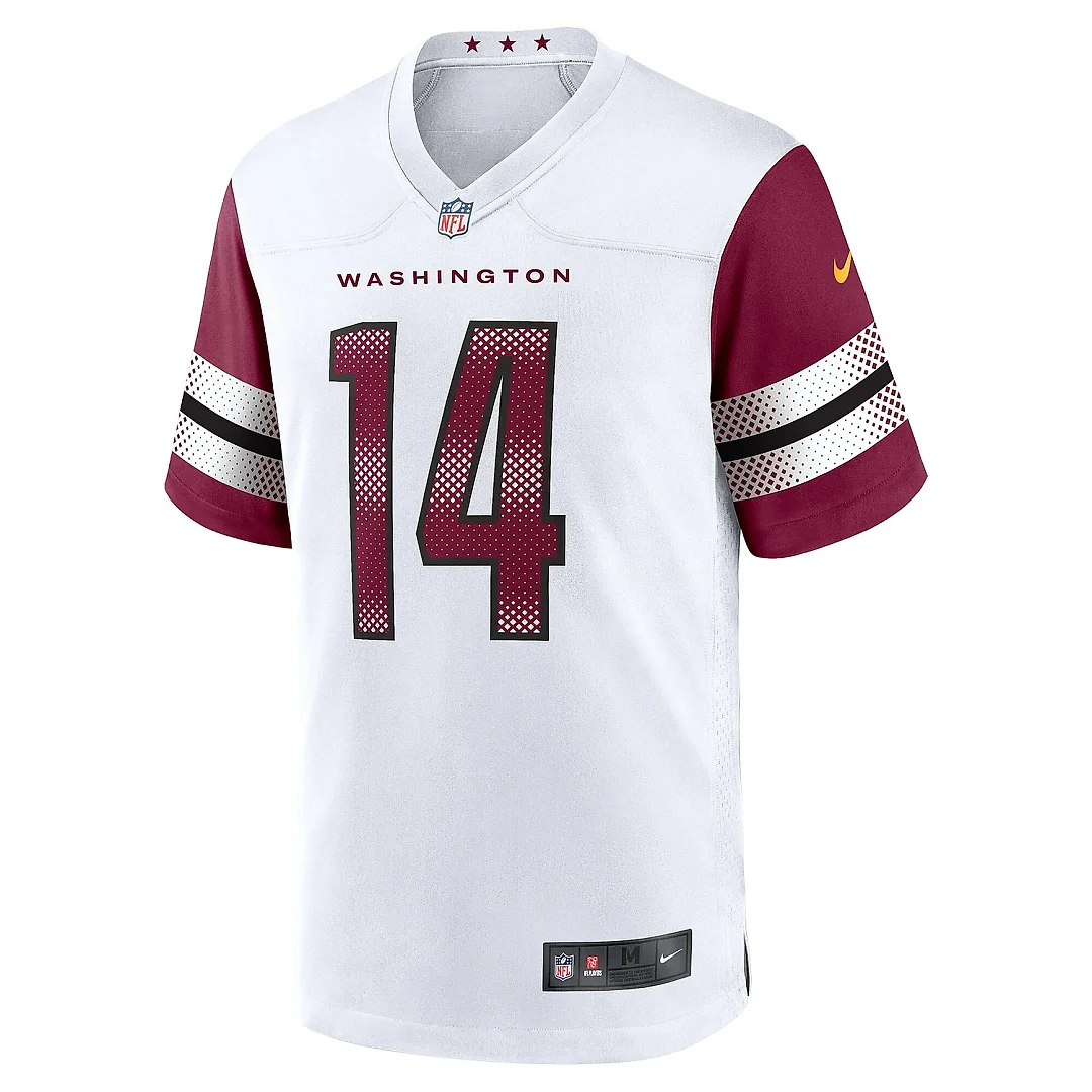 Zennovawear Men's Washington Commanders Olamide Zaccheaus White Game Jersey