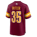 Zennovawear Men's Washington Commanders Percy Butler Burgundy Player Game Jersey