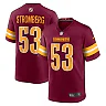 Zennovawear Men's Washington Commanders Ricky Stromberg Burgundy Team Game Jersey