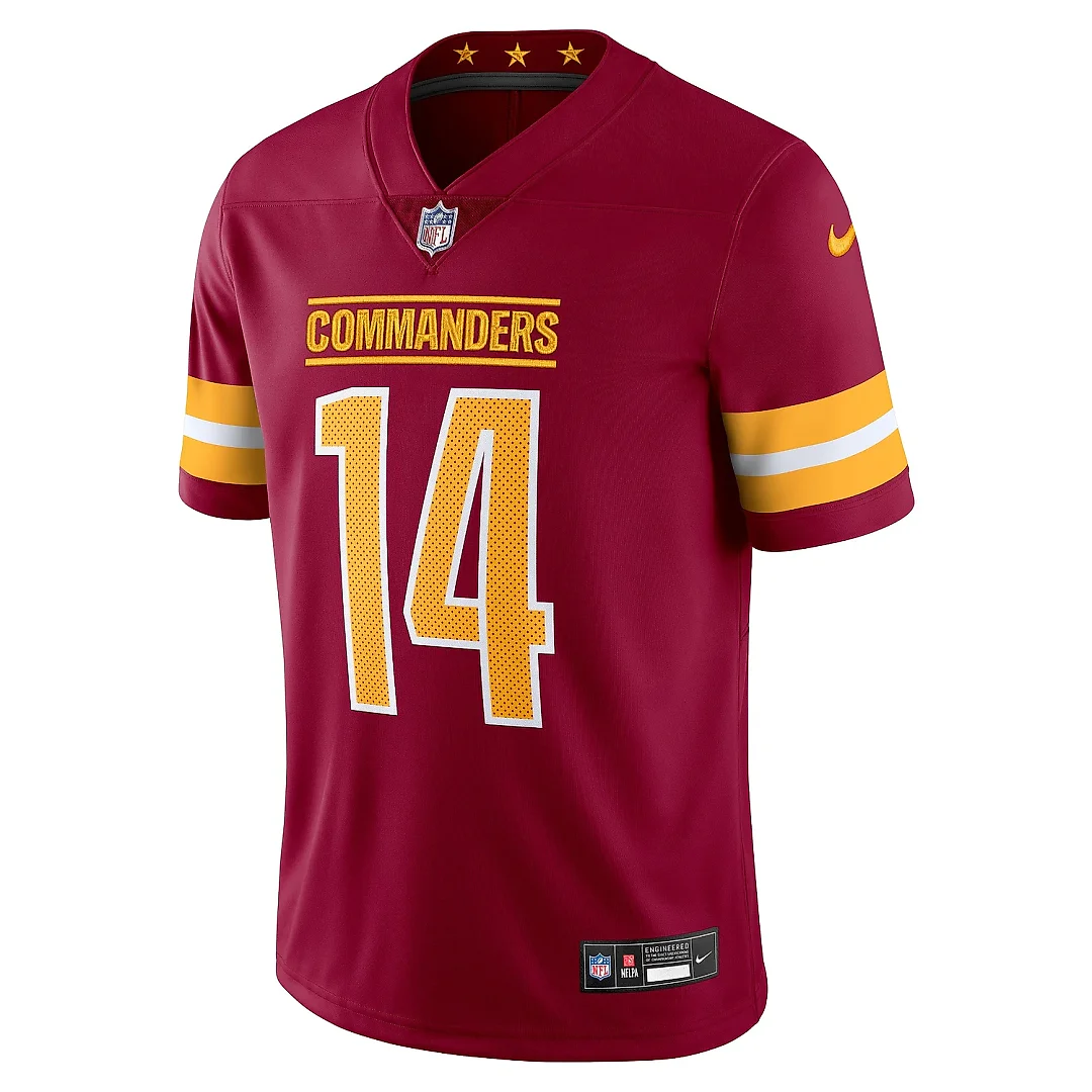 Zennovawear Men's Washington Commanders Sam Howell Burgundy Vapor Untouchable Limited Jersey