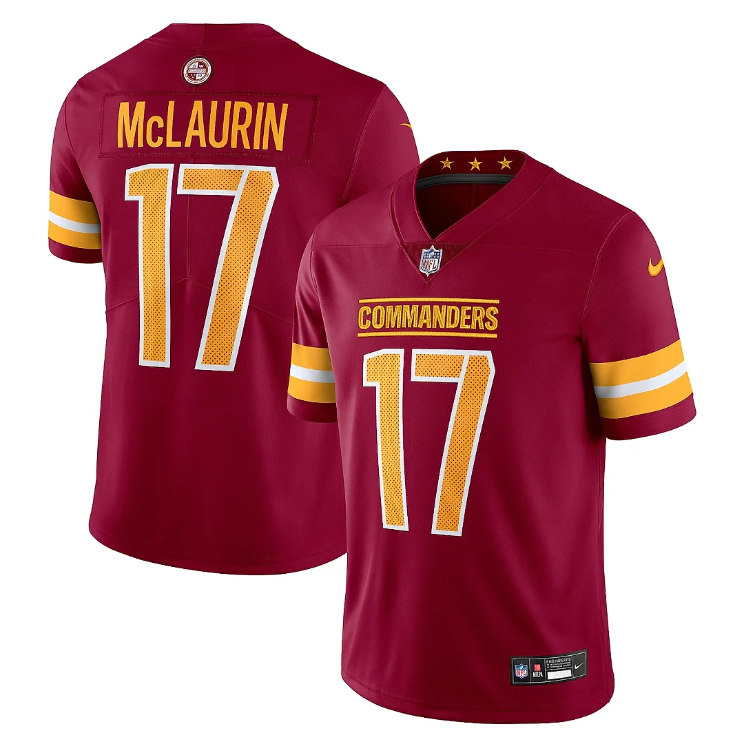 Zennovawear Men's Washington Commanders Terry McLaurin Burgundy Vapor Untouchable Limited Jersey