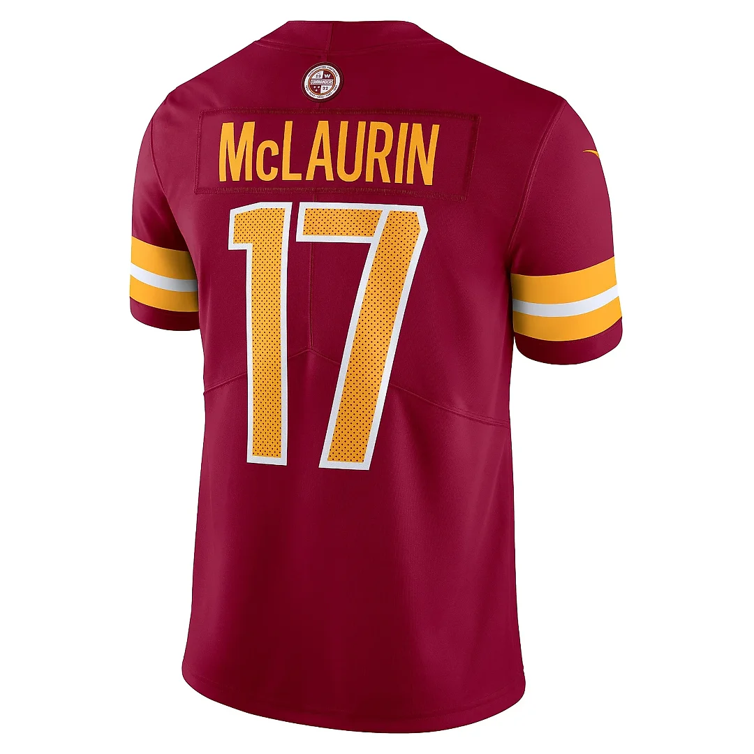 Zennovawear Men's Washington Commanders Terry McLaurin Burgundy Vapor Untouchable Limited Jersey