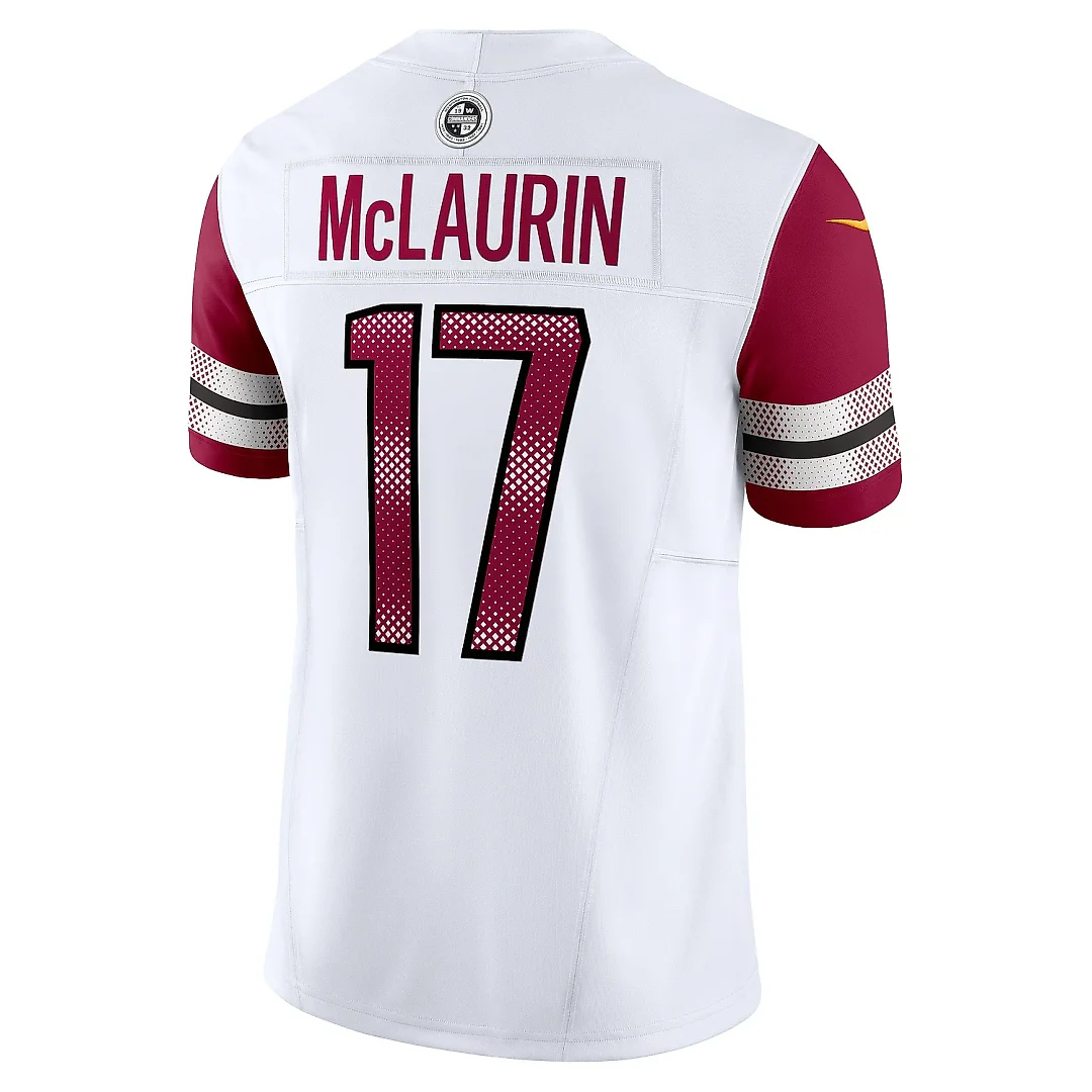 Zennovawear Men's Washington Commanders Terry McLaurin White Vapor F.U.S.E. Limited Jersey