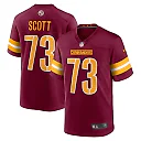 Zennovawear Men's Washington Commanders Trent Scott Burgundy Game Jersey