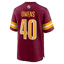 Zennovawear Men's Washington Commanders Tyler Owens Burgundy Game Jersey