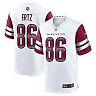 Zennovawear Men's Washington Commanders Zach Ertz White Game Jersey