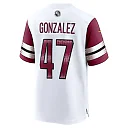 Zennovawear Men's Washington Commanders Zane Gonzalez White Game Jersey