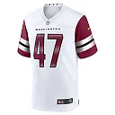 Zennovawear Men's Washington Commanders Zane Gonzalez White Game Jersey