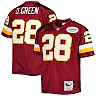 Zennovawear Men's Washington Football Team 1997 Darrell Green Mitchell & Ness Burgundy Throwback Retired Player Jersey
