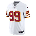 Zennovawear Men's Washington Football Team Chase Young White Vapor Limited Jersey