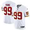 Zennovawear Men's Washington Football Team Chase Young White Vapor Limited Jersey