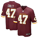 Zennovawear Men's Washington Football Team Chris Cooley Burgundy Retired Player Jersey