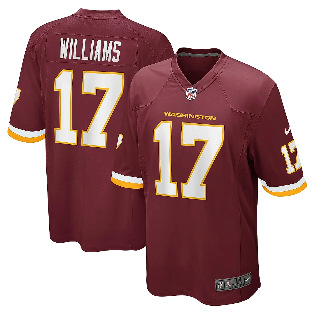 Zennovawear Men's Washington Football Team Doug Williams Burgundy Retired Player Team Game Jersey