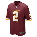 Zennovawear Men's Washington Football Team Dyami Brown Burgundy Game Jersey