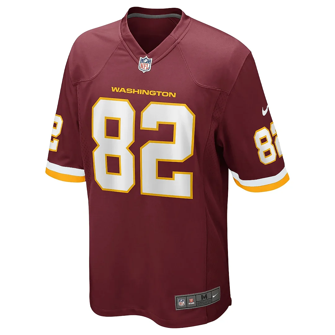 Zennovawear Men's Washington Football Team Logan Thomas Burgundy Jersey