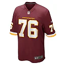 Zennovawear Men's Washington Football Team Sam Cosmi Burgundy Game Jersey