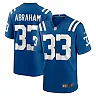 Zennovawear Micah Abraham 33 Indianapolis Colts Game Men Jersey - Royal