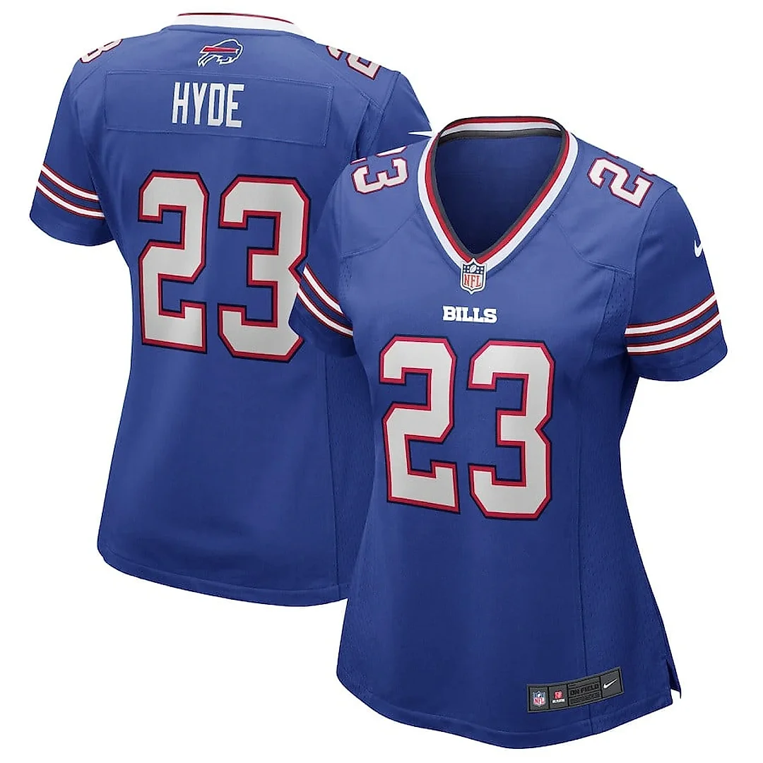 Zennovawear Micah Hyde 23 Buffalo Bills Women Game Jersey - Royal