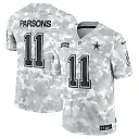 Zennovawear Micah Parsons 11 Dallas Cowboys 2024 Salute to Service Limited Men Jersey - Arctic Camo