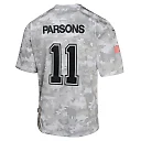 Zennovawear Micah Parsons 11 Dallas Cowboys 2024 Salute to Service Game YOUTH Jersey - Arctic Camo
