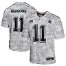 Zennovawear Micah Parsons 11 Dallas Cowboys 2024 Salute to Service Game YOUTH Jersey - Arctic Camo