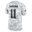 Zennovawear Micah Parsons 11 Dallas Cowboys 2024 Salute to Service Limited Men Jersey - Arctic Camo