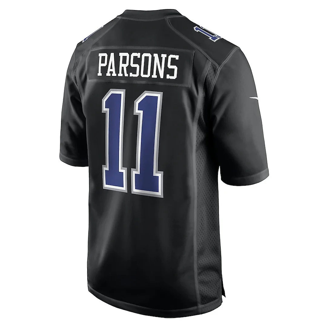 Zennovawear Micah Parsons 11 Dallas Cowboys Fashion Game Men Jersey - Carbon Black