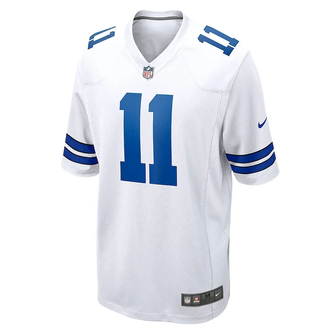Zennovawear Micah Parsons 11 Dallas Cowboys Men Game Jersey - White