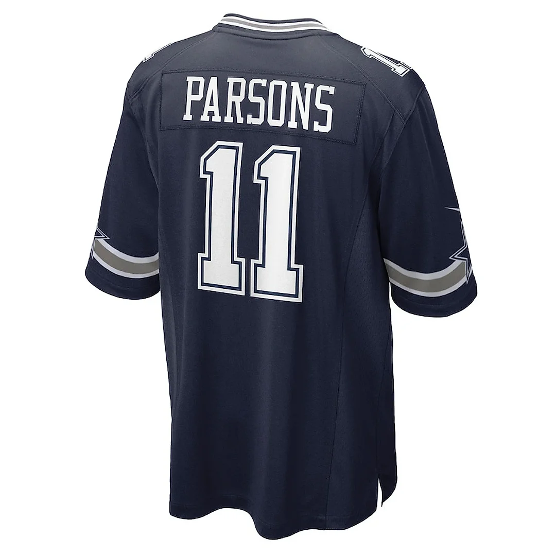 Zennovawear Micah Parsons 11 Dallas Cowboys YOUTH Game Jersey - Navy