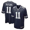 Zennovawear Micah Parsons 11 Dallas Cowboys YOUTH Game Jersey - Navy