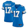Zennovawear Michael Badgley 17 Detroit Lions Women's Team Game Jersey - Blue